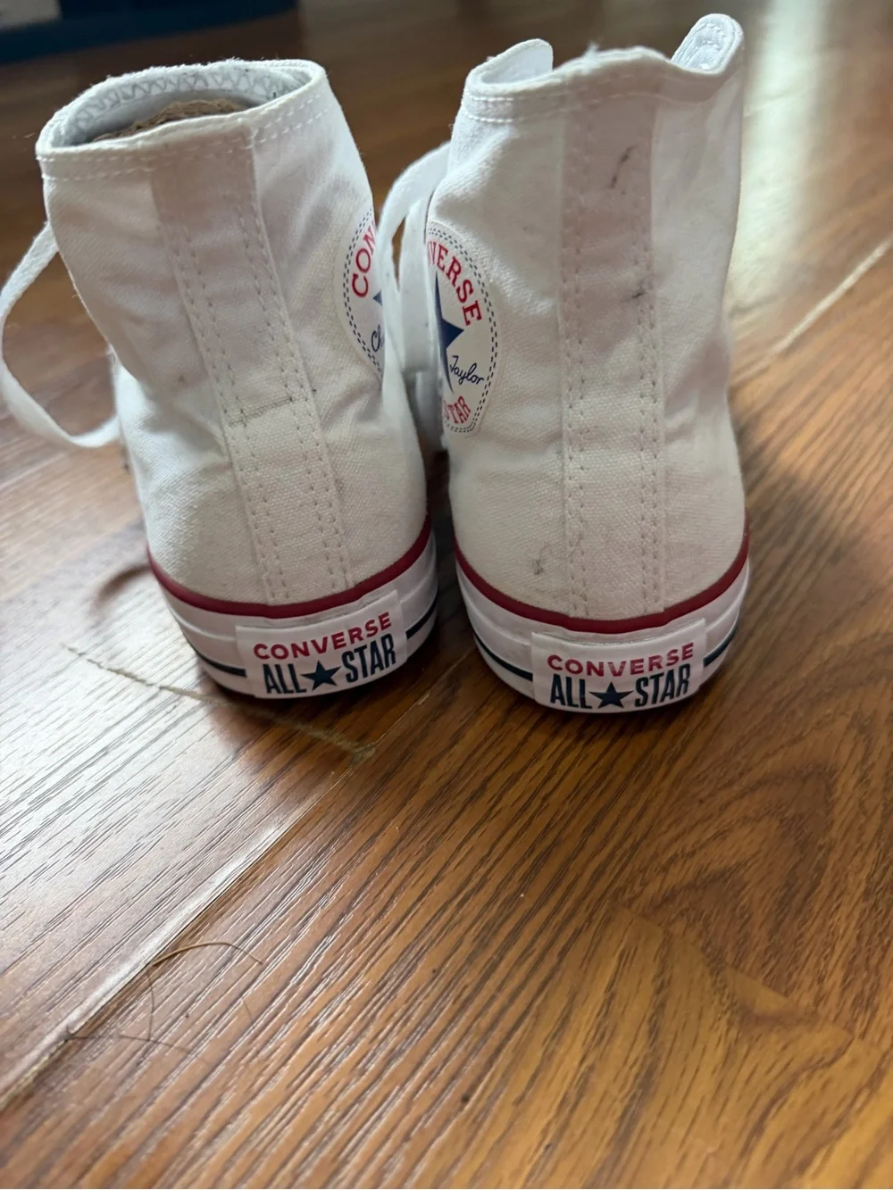 Converse Chuck Taylor All Star White High Top Sneakers M 4.5 W 6.5